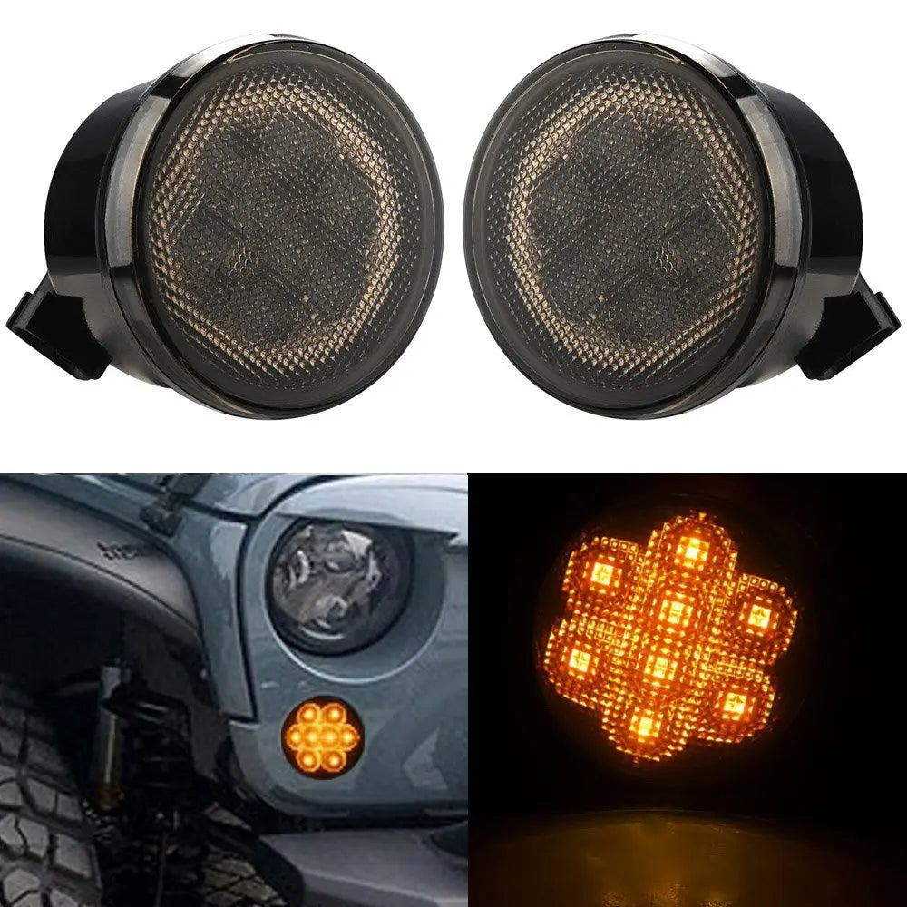 Luces delanteras Jeep
