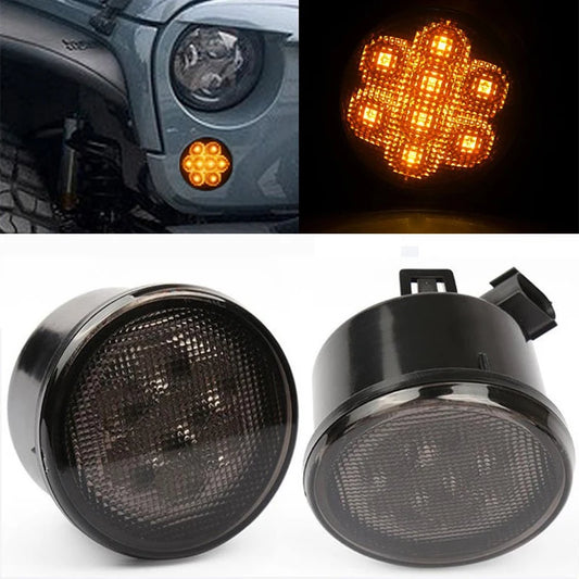 Luces delanteras Jeep